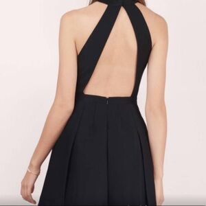 Toni Florence Black skater dress size small